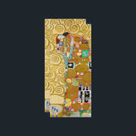 Carte Gustav Klimt Exécution Nouveau Couple<br><div class="desc">Gustav Klimt,  Fulfillment 1910-1911 Couple Art Nouveau avec la signature de Klimt design tourbillonnant et belle peinture or.</div>