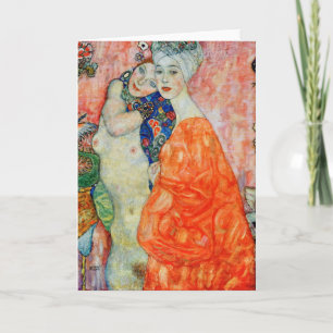 Carte Gustav Klimt - Femmes amis