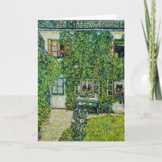 Carte Gustav Klimt - La Maison de Guardaboschi (Devant)