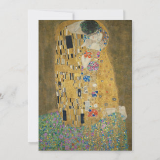 Carte Gustav Klimt - Le Baiser
