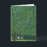 Carte Gustav Klimt - Le Parc<br><div class="desc">Le Parc - Gustav Klimt,  Huile sur Toile,  1910</div>