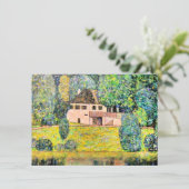 Carte Gustav Klimt, Litzlbergkeller, (Debout devant)