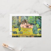 Carte Gustav Klimt, Litzlbergkeller, (Devant/Arrière en situation)