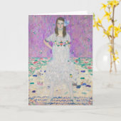 Carte Gustav Klimt - Mada Primavesi (Fleur jaune)
