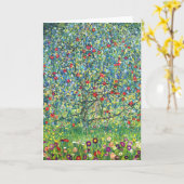 Carte Gustav Klimt : Pommier (Fleur jaune)