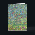 Carte Gustav Klimt - Pommier<br><div class="desc">Apple Tree I - Gustav Klimt,  Huile sur toile,  1907</div>