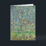 Carte Gustav Klimt - Pommier<br><div class="desc">Apple Tree I - Gustav Klimt,  Huile sur toile,  1907</div>
