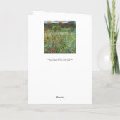 Carte Gustav Klimt - Verger (Dos)