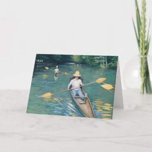 Carte Gustave Caillebotte - Esquisse sur l'Yerres