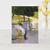 Carte Gustave Caillebotte - Les Orangers (Fleur jaune)