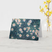 Carte Gustave Caillebotte - Lit de marguerites, détails (Fleur jaune)