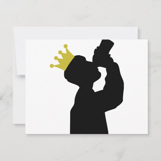 Carte guzzler avec icône couronne (Devant)
