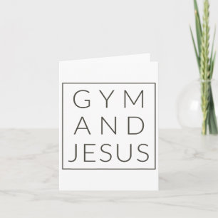 Carte Gym Et Jésus