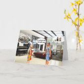 Carte Gym ou Jim. (Fleur jaune)