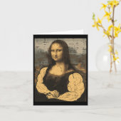 Carte Gymnase Mona Lisa Muscle Amusement Entraînement Fi (Fleur jaune)