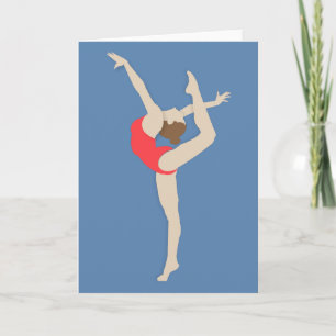 Carte Gymnaste féminine