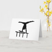 Carte Gymnastique (Fleur jaune)