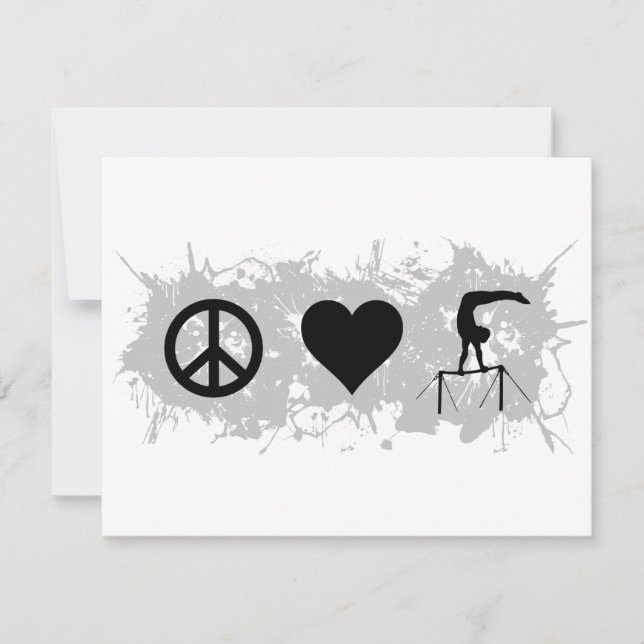 Carte Gymnastique (bars) (Devant)