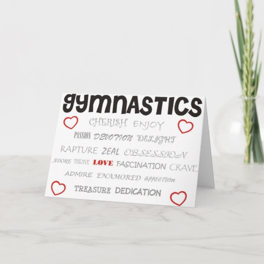 Carte Gymnastique chérienne (Devant)