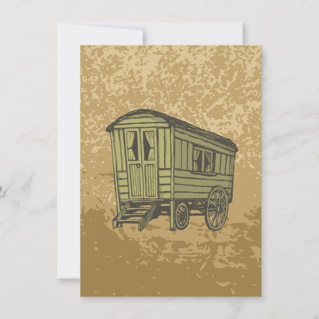 Carte Gypsy caravan (Devant)