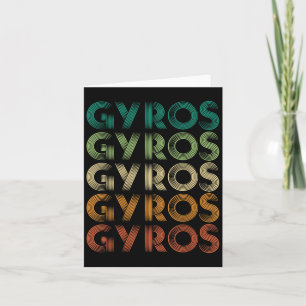 Carte Gyros Grèce pied grec Malaka
