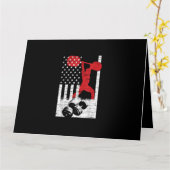 Carte Habillement olympique américain (Fleur jaune)