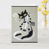 Carte hache (Fleur jaune)