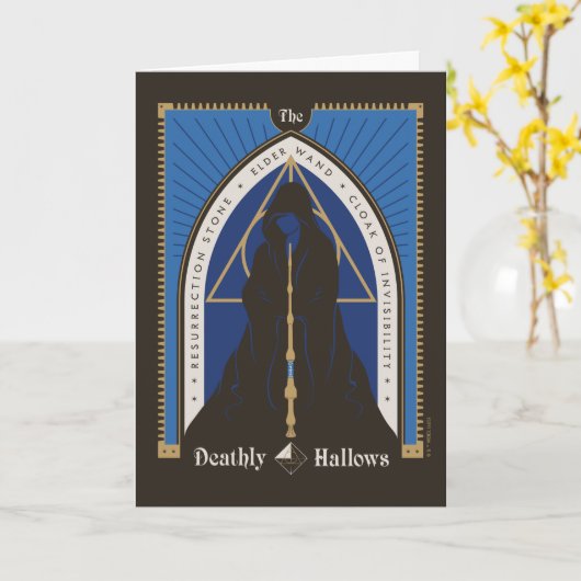 Carte Hachette, baguette et pierre pour les hirondelles  (Fleur jaune)