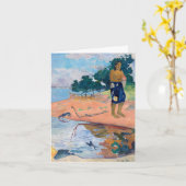 Carte Haere Pape (1892) par Paul Gauguin, Art (Fleur jaune)