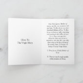 CARTE HAIL HOLY QUEEN (Intérieur)