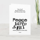 Carte "Hair Bands" Birthday Greeting (Dos)