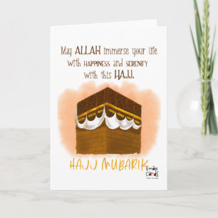 Carte Hajj Moubarak