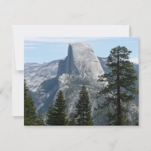 Carte Half Dome depuis Panorama Trail I (Devant)
