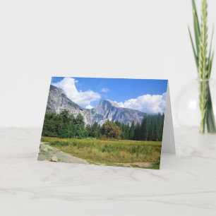 Carte Half Dome, Yosemite National Park,