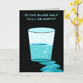 Carte Half empty (Fleur jaune)