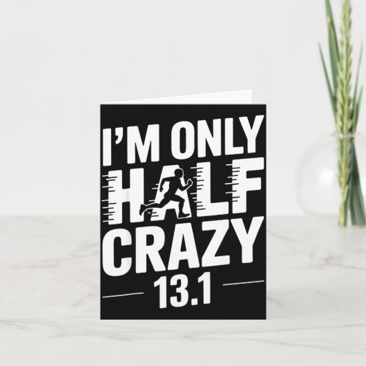 Carte Half Marathon Art For Men Women 13.1 Half Marathon (Devant)