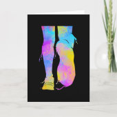 Carte Half Marathon Runner Sprinting Triathlon (Devant)