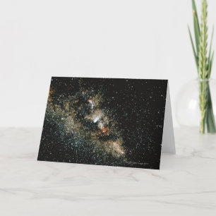 Carte Halleys Comet dans la Voie Lactée