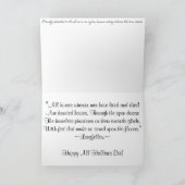 Carte Hallowe’en "Bloquée" (Intérieur)