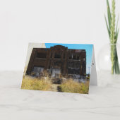 Carte Hallowe’en "Bloquée" (Devant)