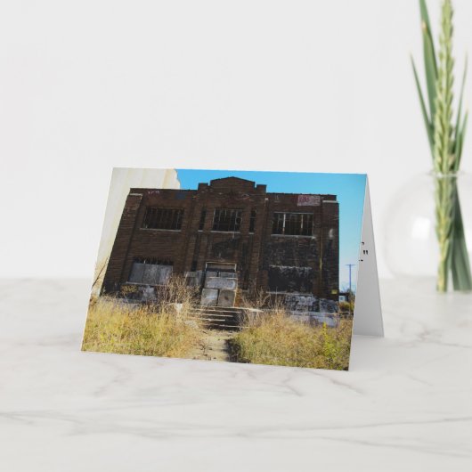 Carte Hallowe’en "Bloquée" (Devant)