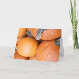Carte Hallowe’en "Citrouilles"