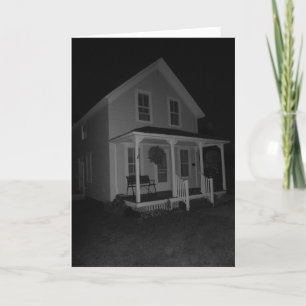 Carte Hallowe’en "Harris House After Dark"