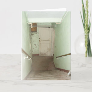 Carte Hallowe’en "Suivez le sentier"