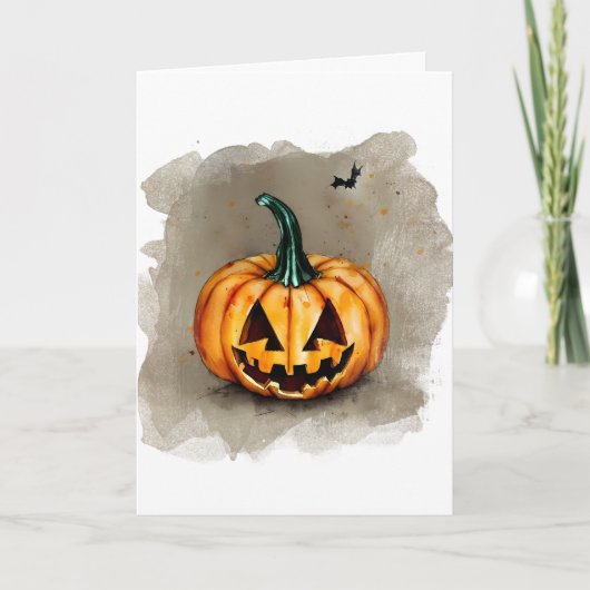 Carte Halloween (Devant)