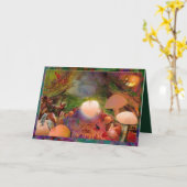 Carte Halloween (Fleur jaune)