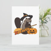Carte Halloween (Debout devant)