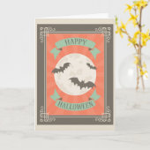 Carte Halloween (Fleur jaune)
