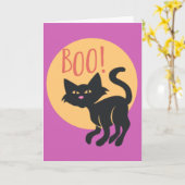 Carte Halloween (Fleur jaune)