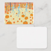 carte halloween (Devant / Derrière)